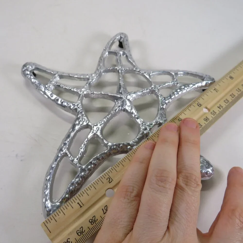 Starfish Metal Trivet 7 3/4